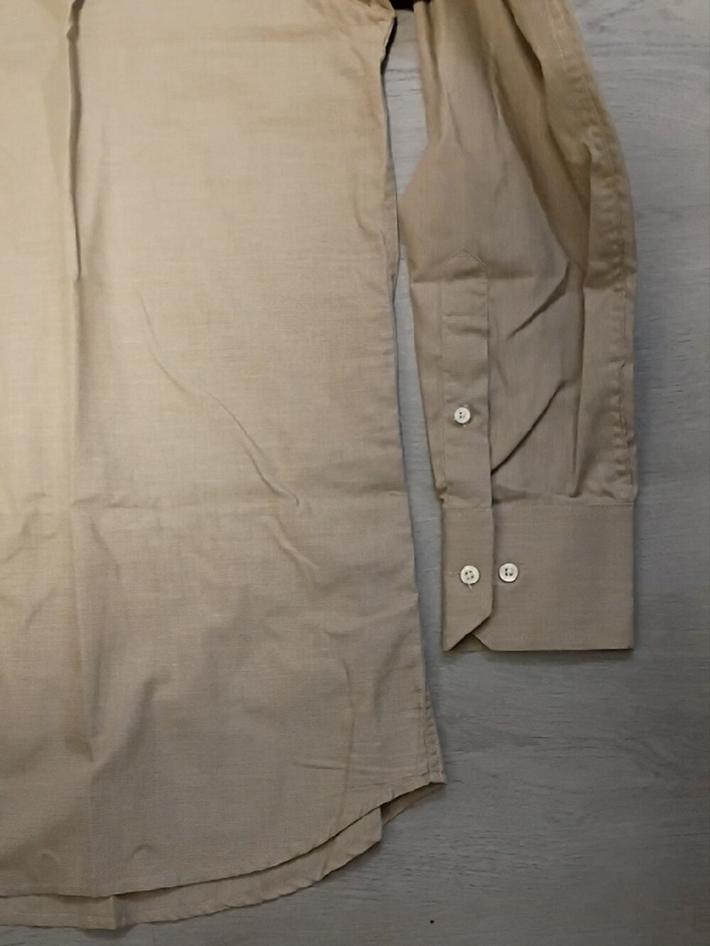 Gucci - Classic Men's Beige Dress Shirt - Picture 5 of 11